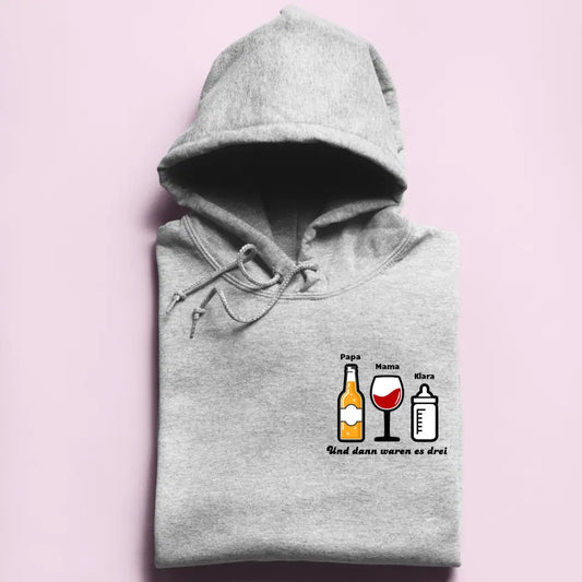 Und dann waren es drei - Damen Hoodie personalisierbar