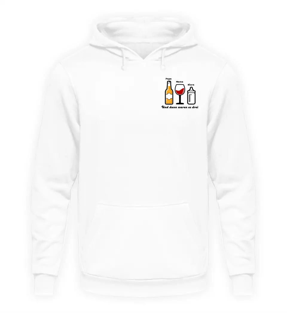 Und dann waren es drei - Damen Hoodie personalisierbar