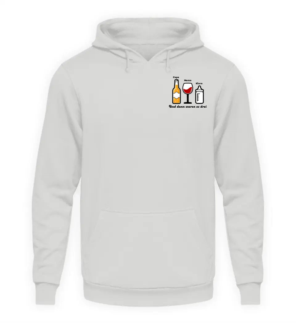 Und dann waren es drei - Damen Hoodie personalisierbar