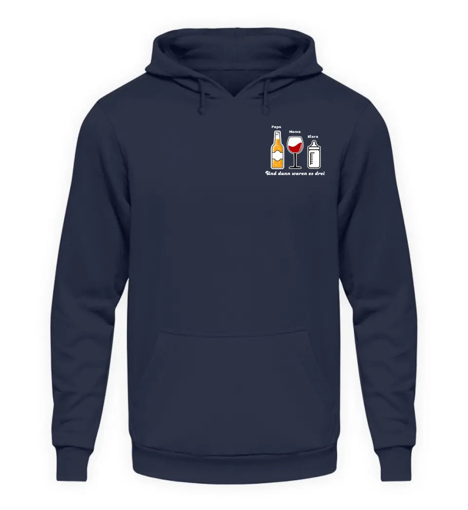 Und dann waren es drei - Damen Hoodie personalisierbar