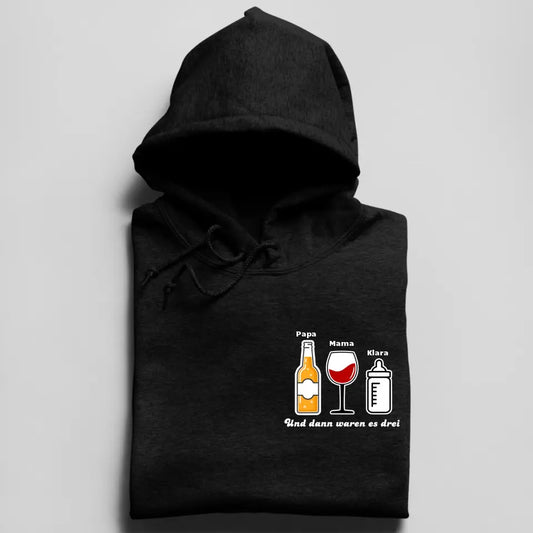 Und dann waren es drei - Herren Hoodie personalisierbar