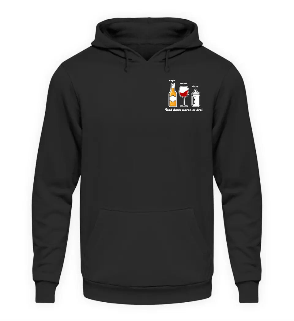 Und dann waren es drei - Herren Hoodie personalisierbar