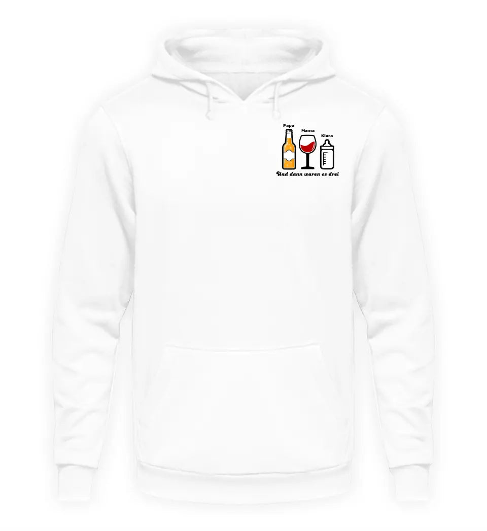 Und dann waren es drei - Herren Hoodie personalisierbar