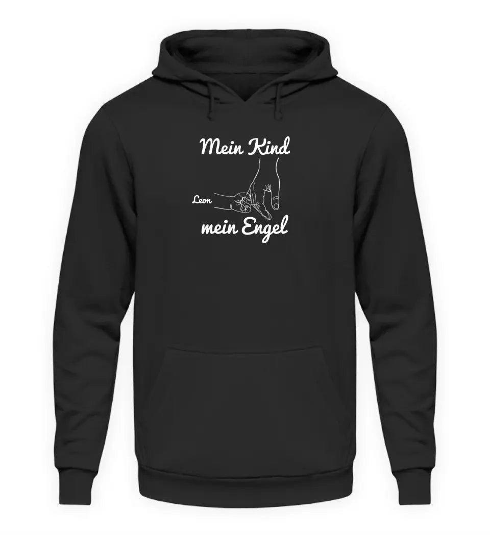 Meine Kinder, meine Engel - Herren Hoodie personalisierbar