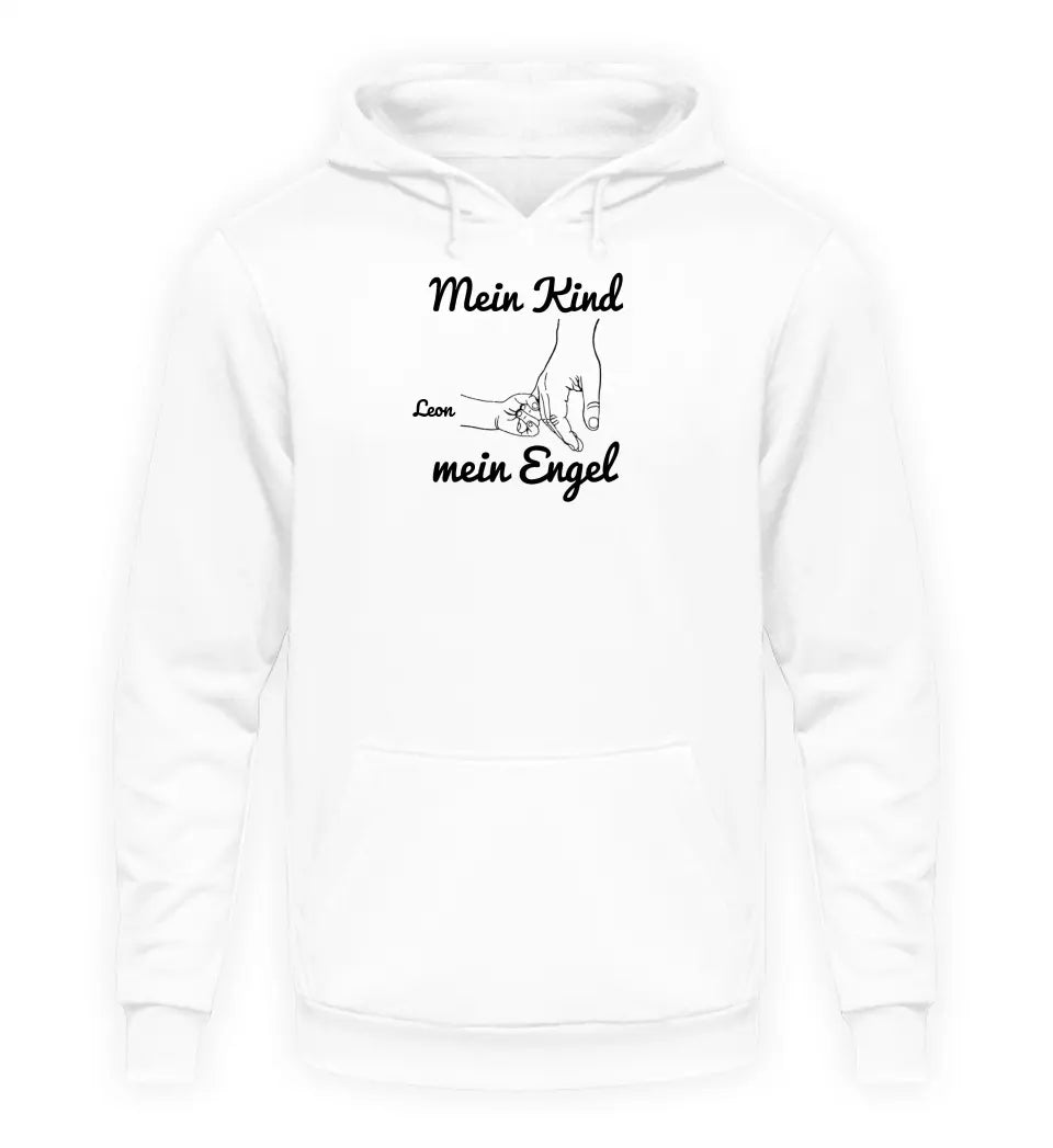 Meine Kinder, meine Engel - Herren Hoodie personalisierbar