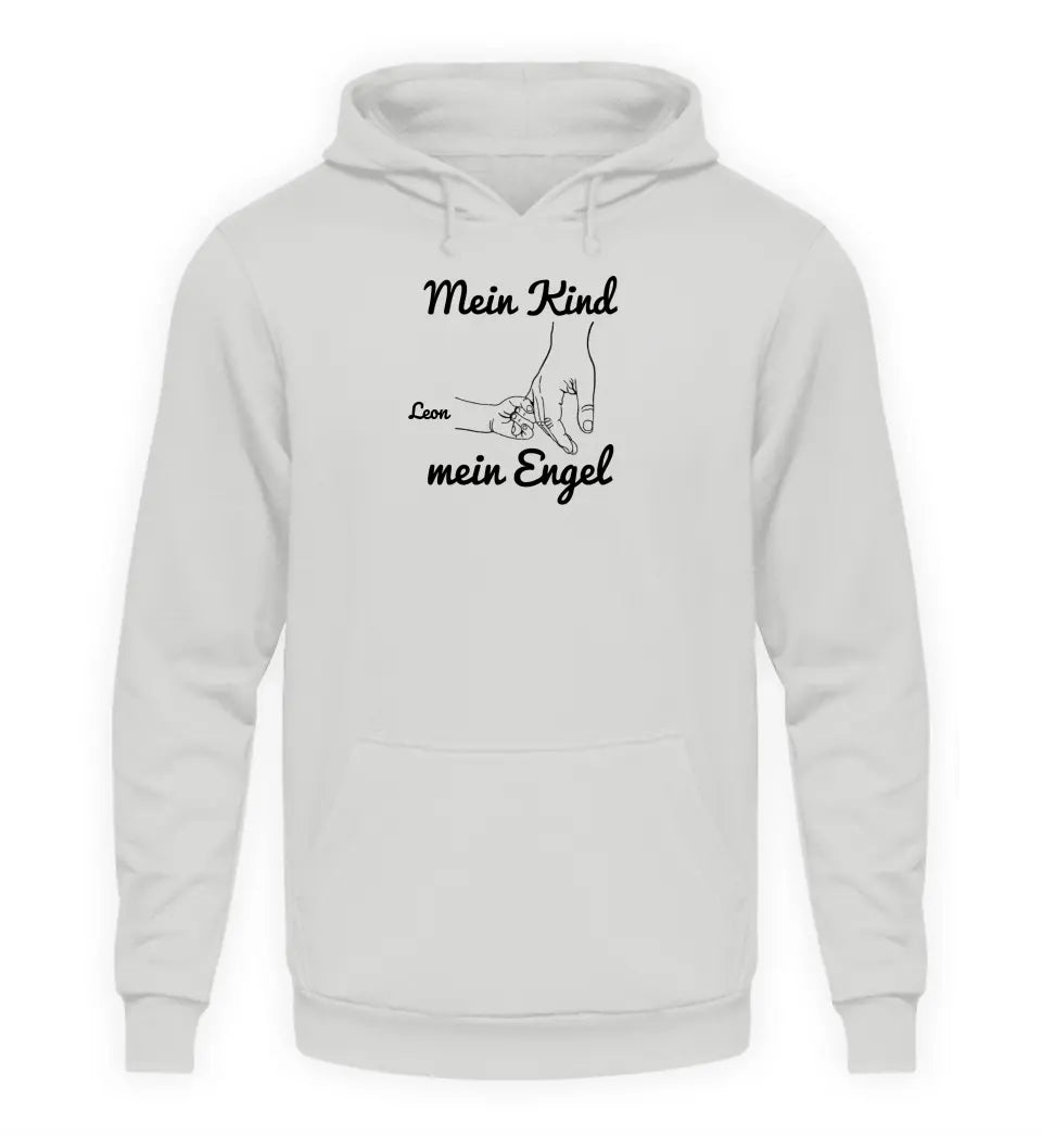 Meine Kinder, meine Engel - Herren Hoodie personalisierbar