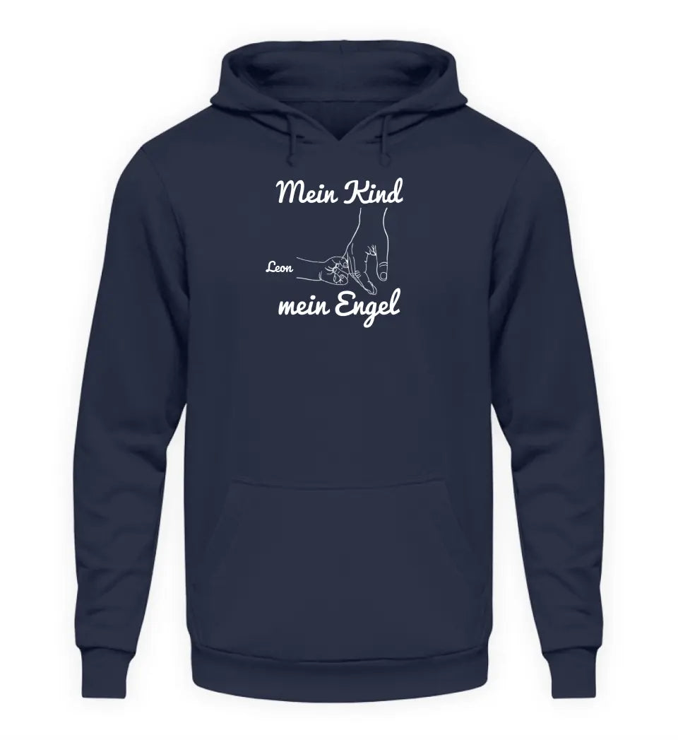 Meine Kinder, meine Engel - Herren Hoodie personalisierbar