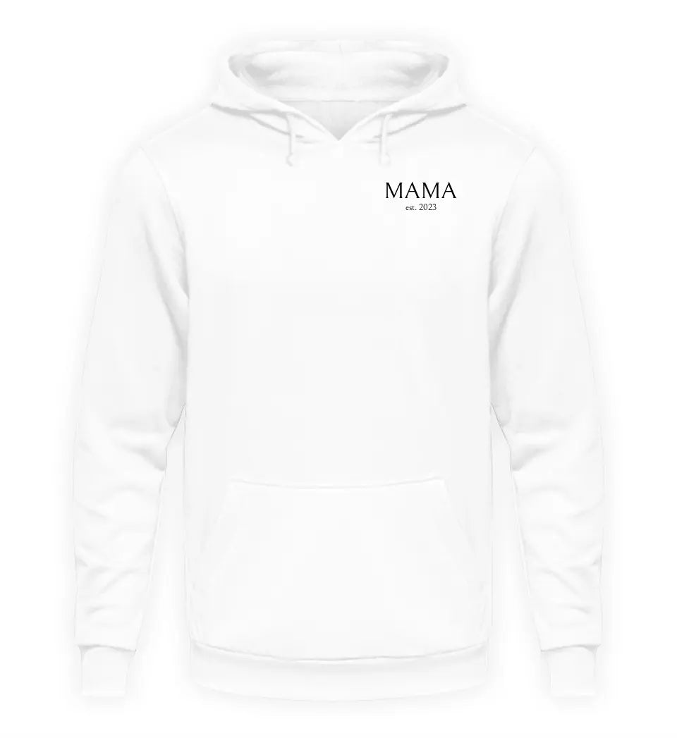 MAMA EST. - Damen Hoodie personalisierbar