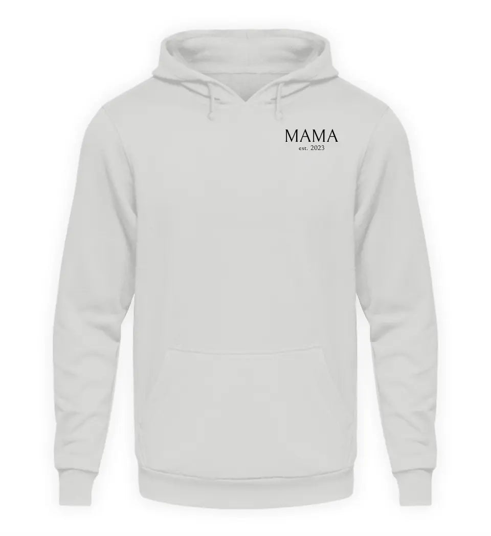 MAMA EST. - Damen Hoodie personalisierbar