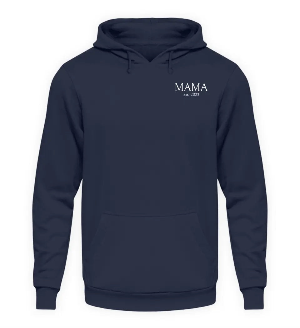 MAMA EST. - Damen Hoodie personalisierbar