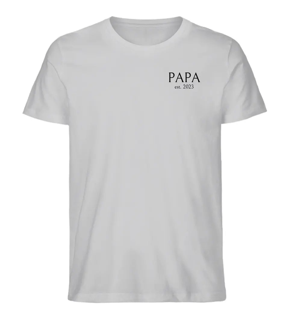 PAPA EST. - Herren T-Shirt personalisierbar