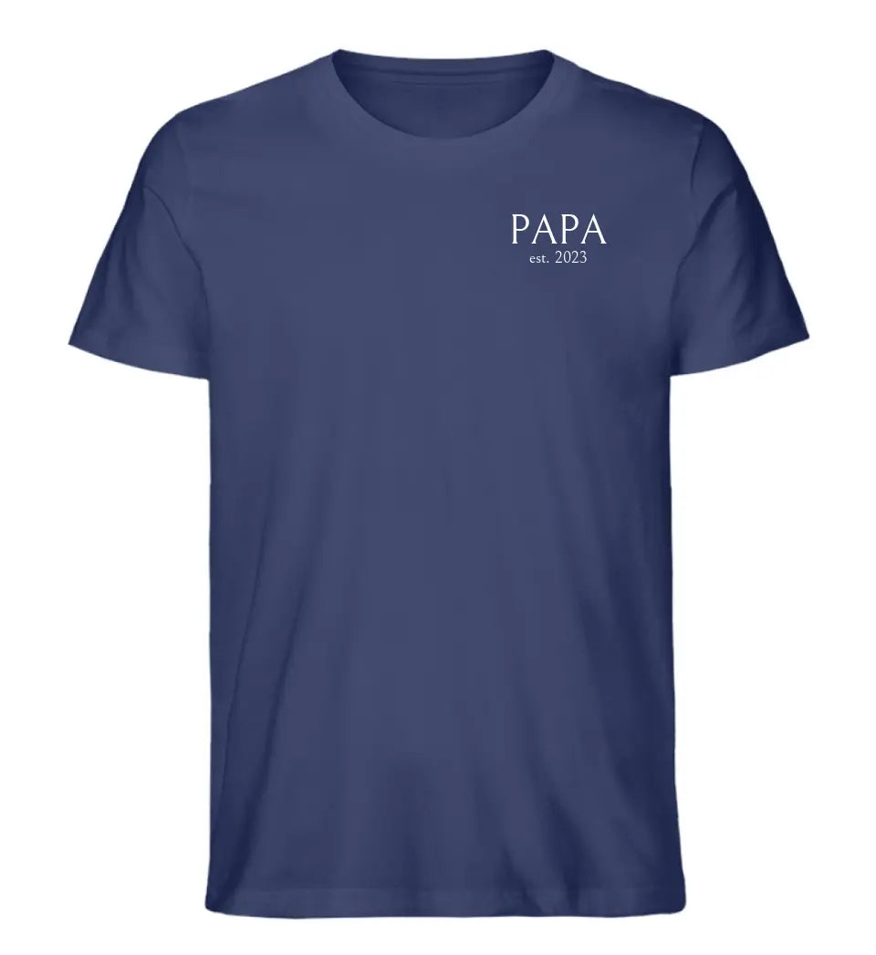 PAPA EST. - Herren T-Shirt personalisierbar