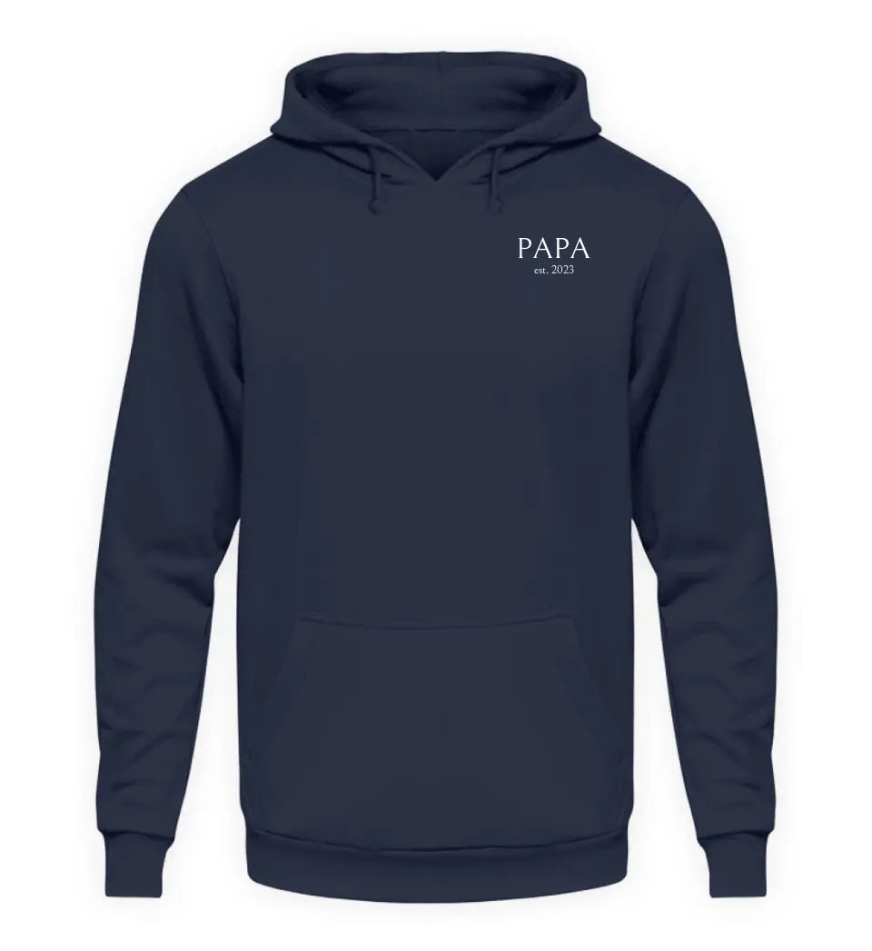 PAPA EST. - Herren Hoodie personalisierbar