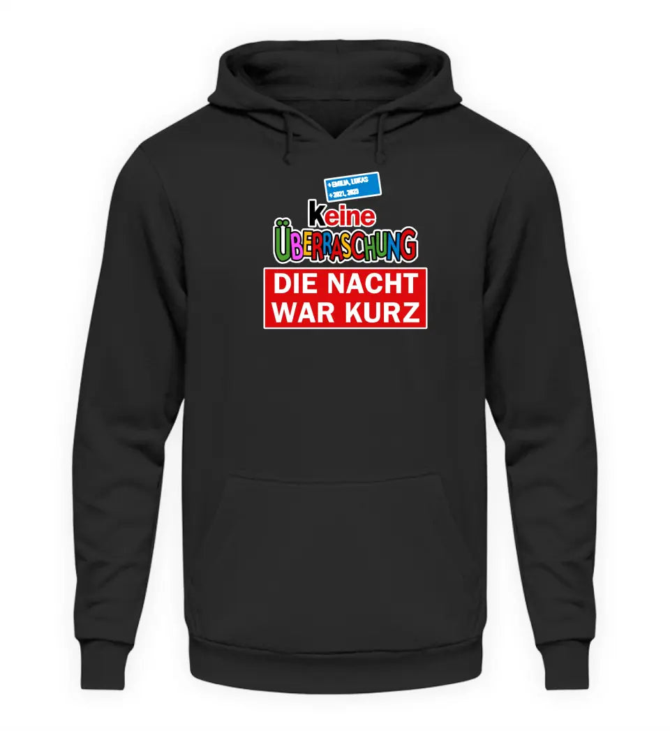 Keine Überraschung - Damen Hoodie personalisierbar