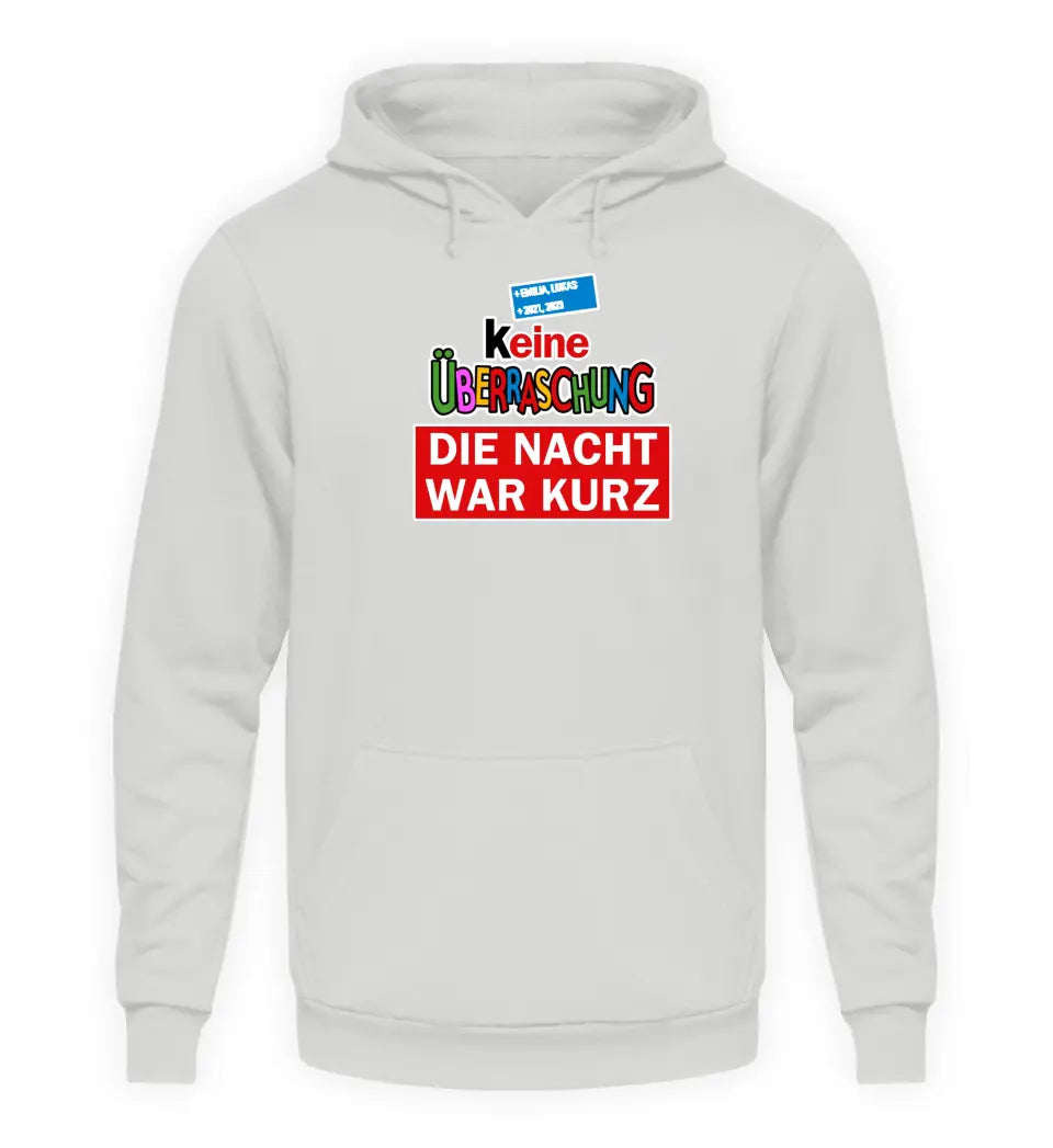 Keine Überraschung - Damen Hoodie personalisierbar