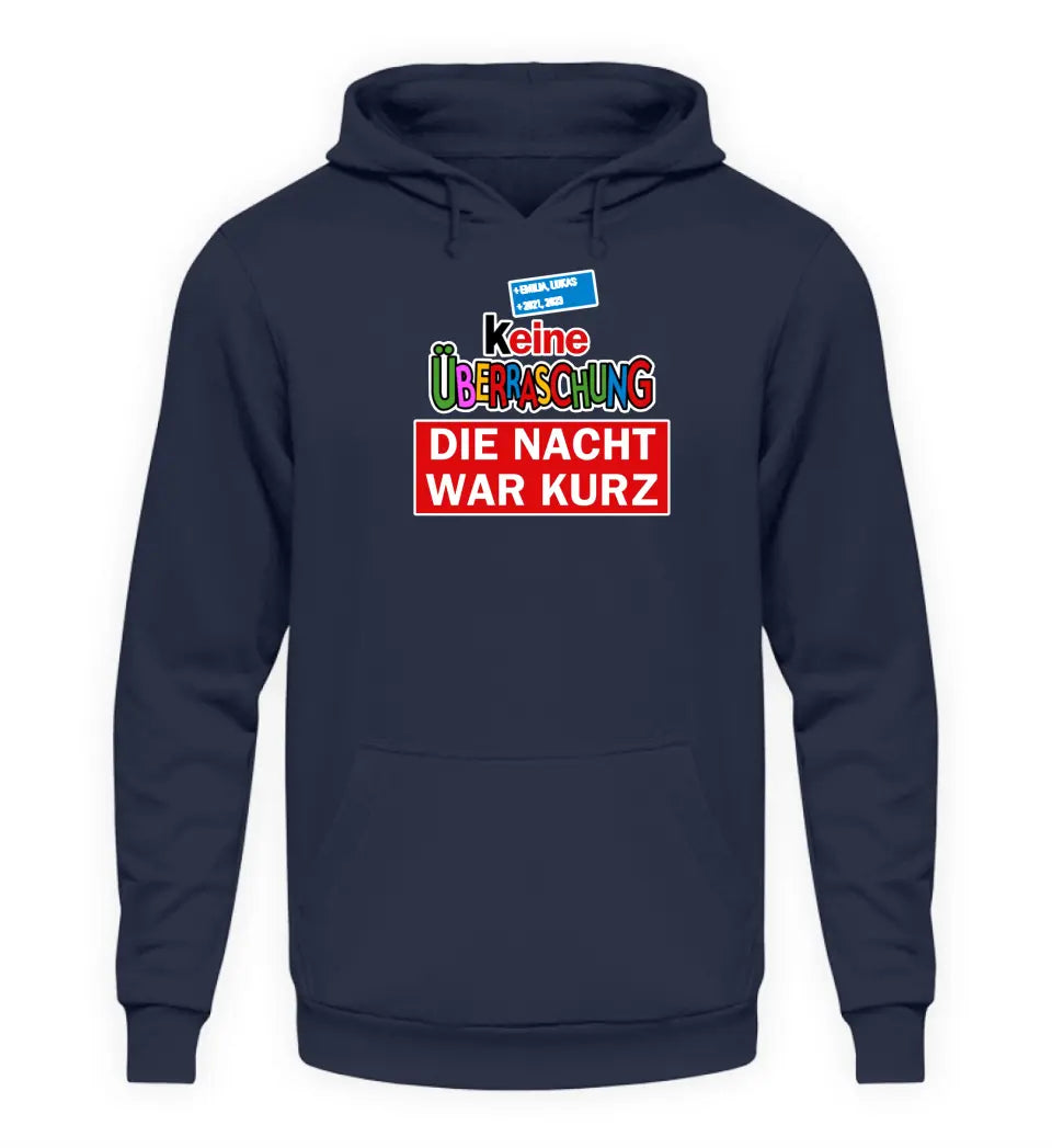 Keine Überraschung - Damen Hoodie personalisierbar