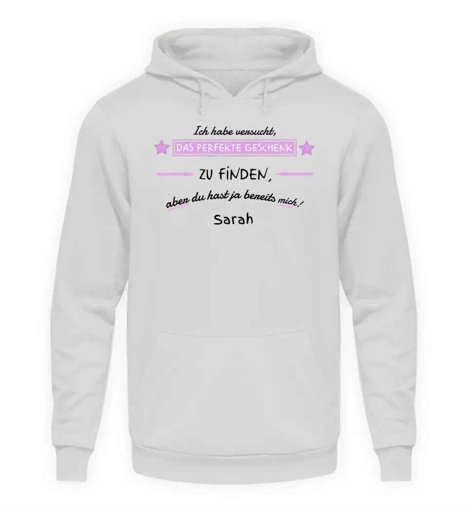 Wir haben versucht, das perfekte Geschenk zu finden - Damen Hoodie personalisierbar