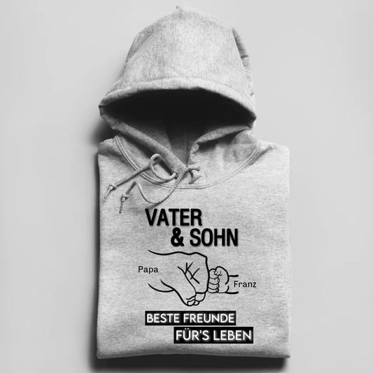 Vater & Tochter/Sohn - Herren Hoodie personalisierbar