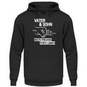 Vater & Tochter/Sohn - Herren Hoodie personalisierbar