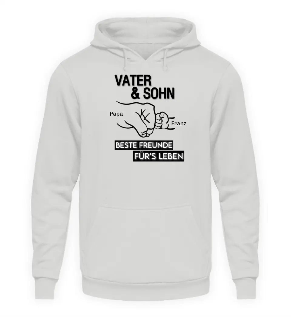 Vater & Tochter/Sohn - Herren Hoodie personalisierbar