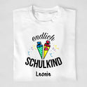 Endlich Schulkind - T-Shirt ab Größe 98