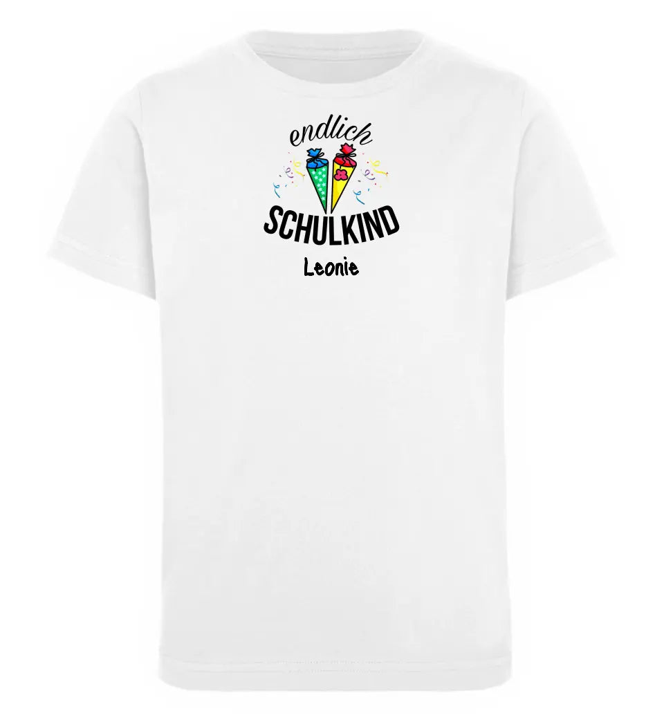 Endlich Schulkind - T-Shirt ab Größe 98