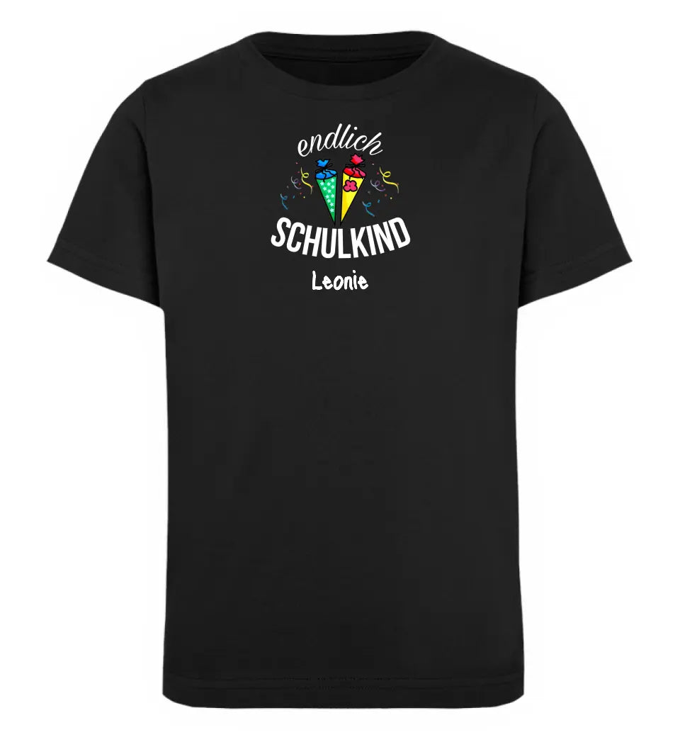 Endlich Schulkind - T-Shirt ab Größe 98