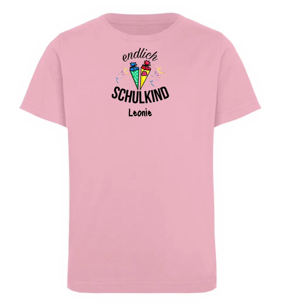 Endlich Schulkind - T-Shirt ab Größe 98