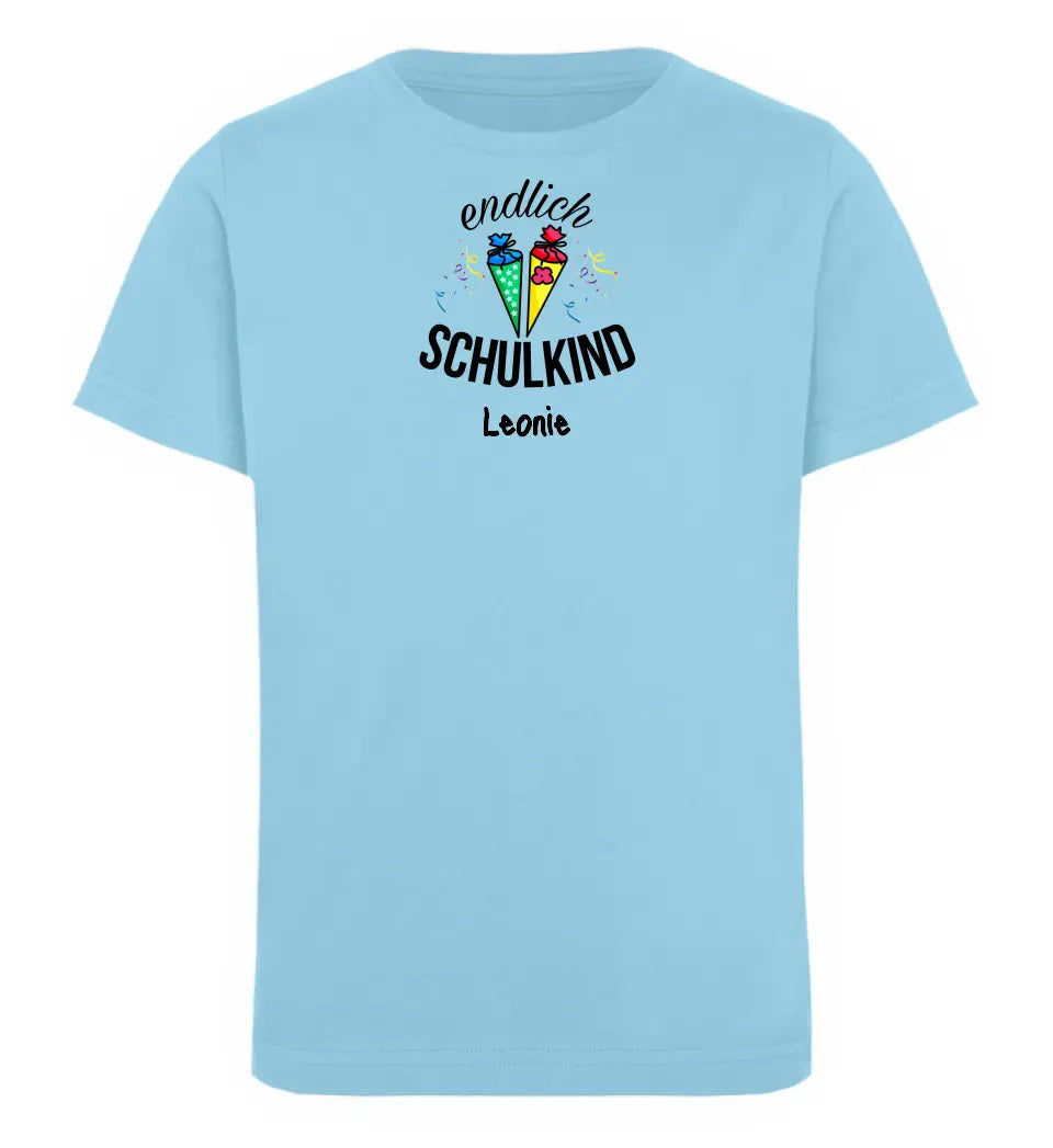 Endlich Schulkind - T-Shirt ab Größe 98