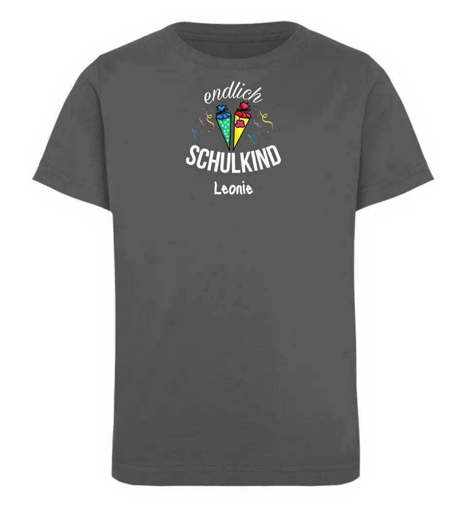 Endlich Schulkind - T-Shirt ab Größe 98