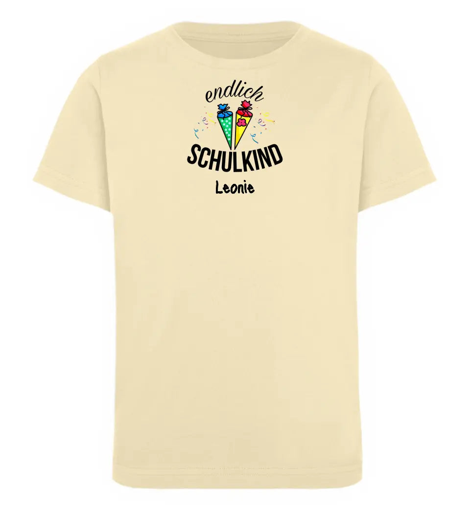 Endlich Schulkind - T-Shirt ab Größe 98