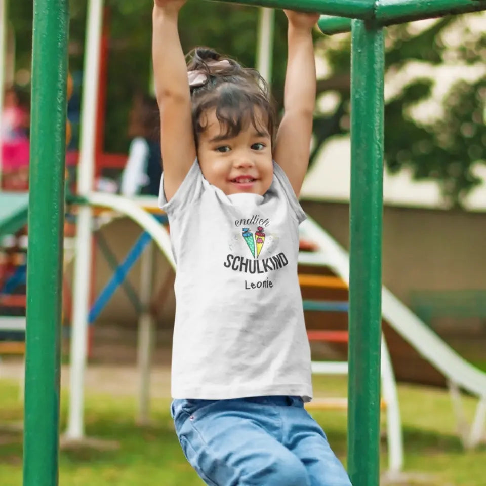 Endlich Schulkind - T-Shirt ab Größe 98