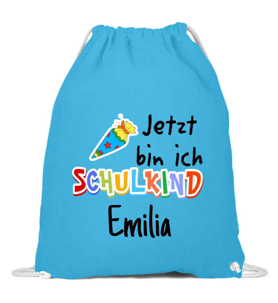 Jetzt bin ich Schulkind/Kindergartenkind - Beutel personalisierbar