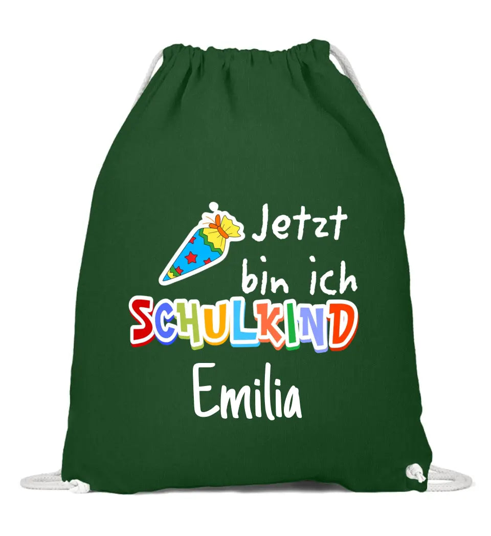 Jetzt bin ich Schulkind/Kindergartenkind - Beutel personalisierbar