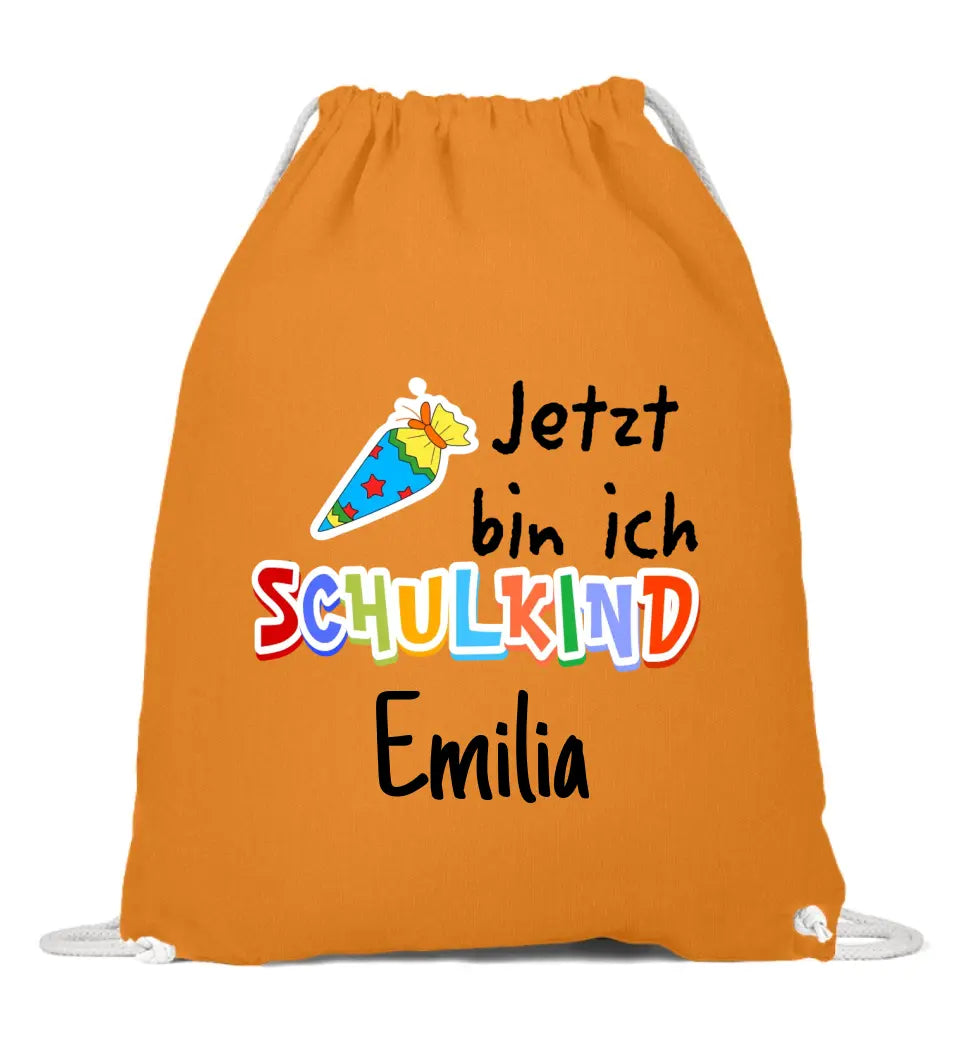 Jetzt bin ich Schulkind/Kindergartenkind - Beutel personalisierbar