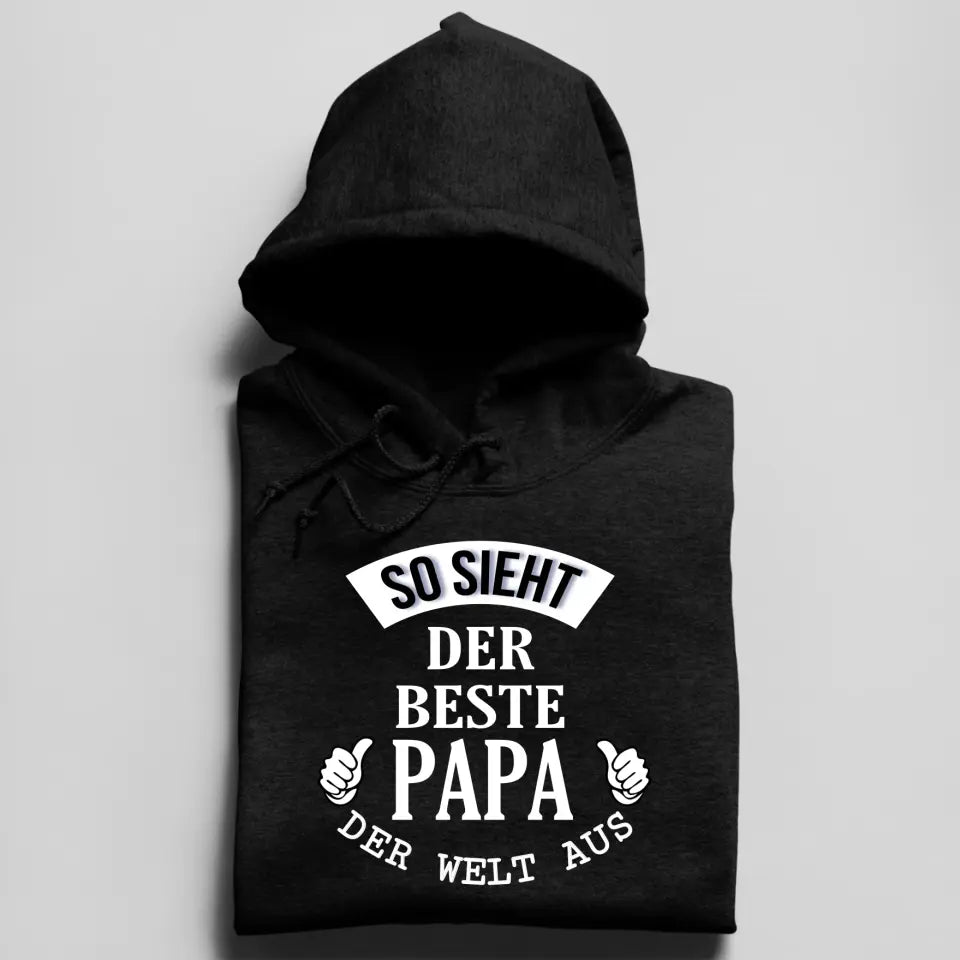 So sieht der beste Papa/Opa der Welt aus - Herren Hoodie personalisierbar