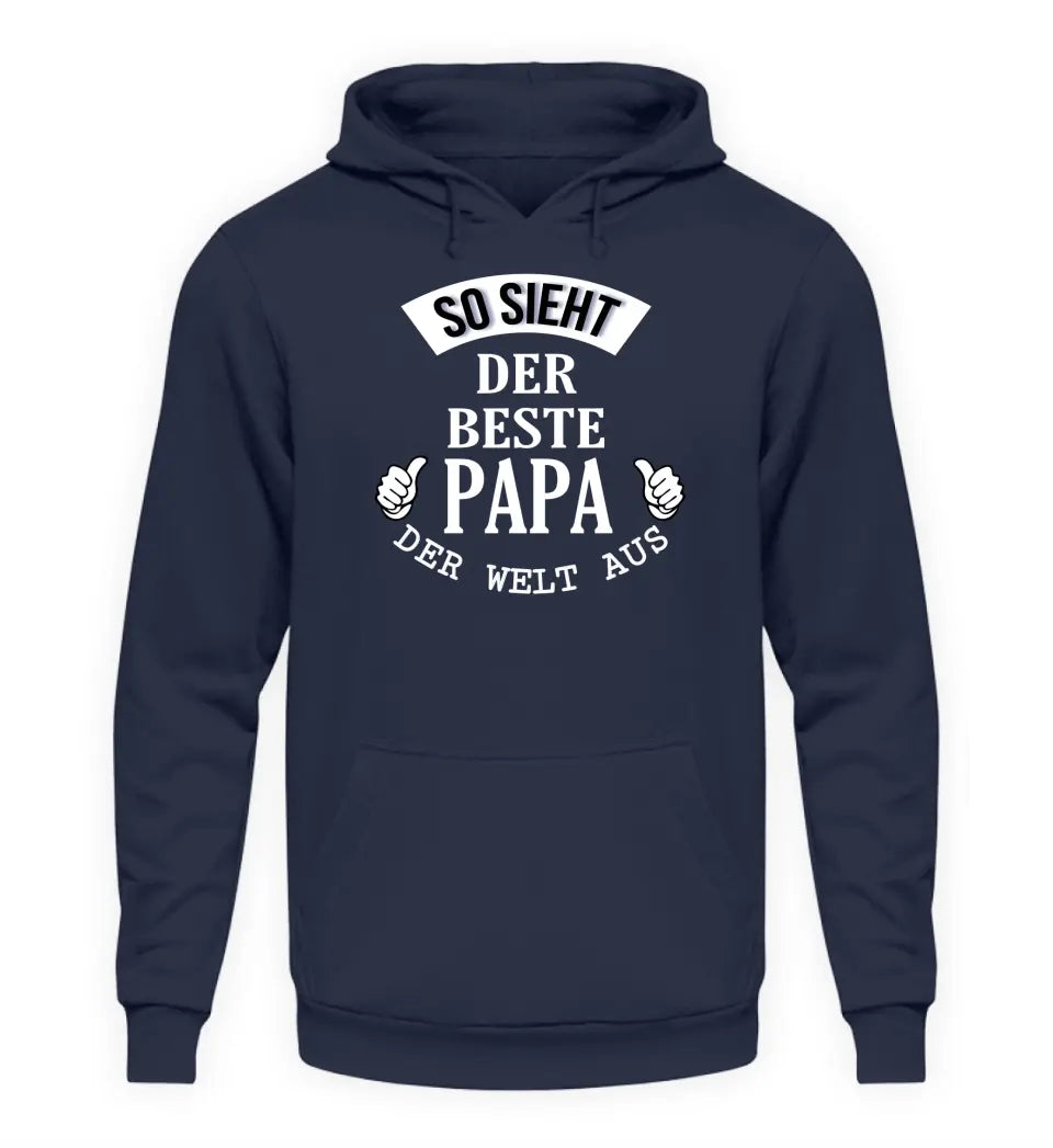 So sieht der beste Papa/Opa der Welt aus - Herren Hoodie personalisierbar