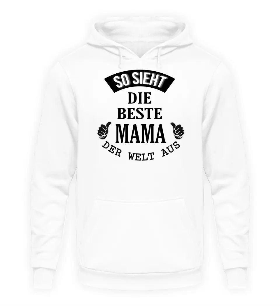 So sieht die beste Mama/Oma der Welt aus  - Damen Hoodie personalisierbar