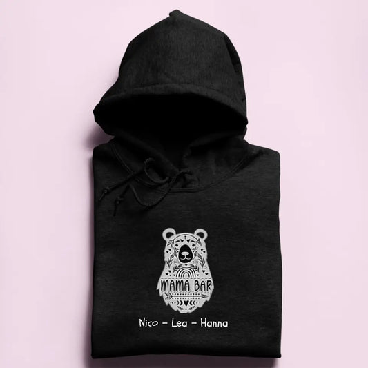 Mama Bär - Damen Hoodie personalisierbar