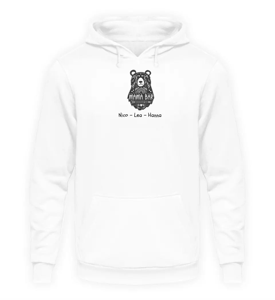 Mama Bär - Damen Hoodie personalisierbar