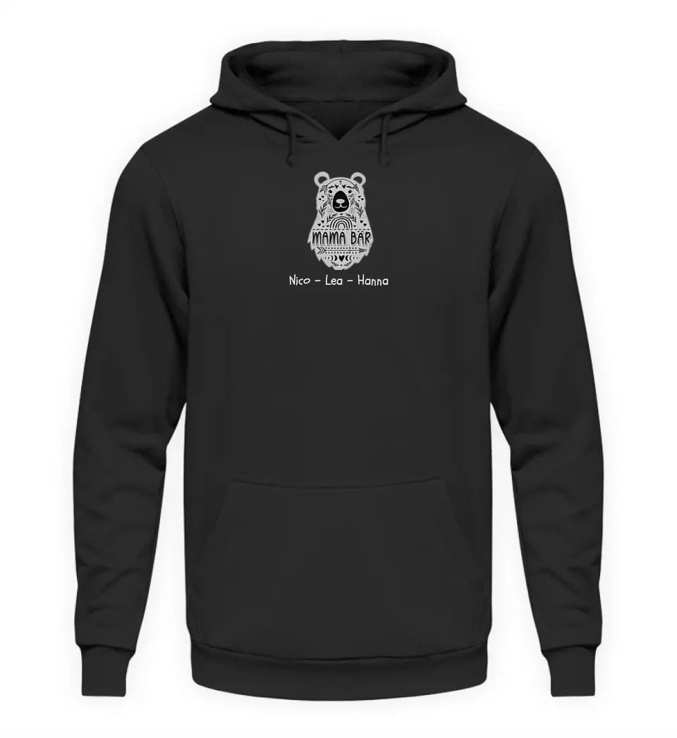 Mama Bär - Damen Hoodie personalisierbar