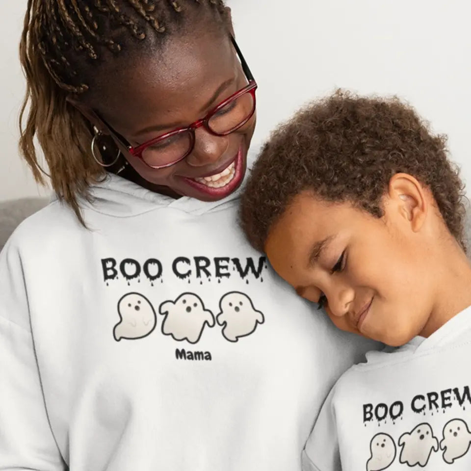 Boo Crew - Damen Hoodie personalisierbar