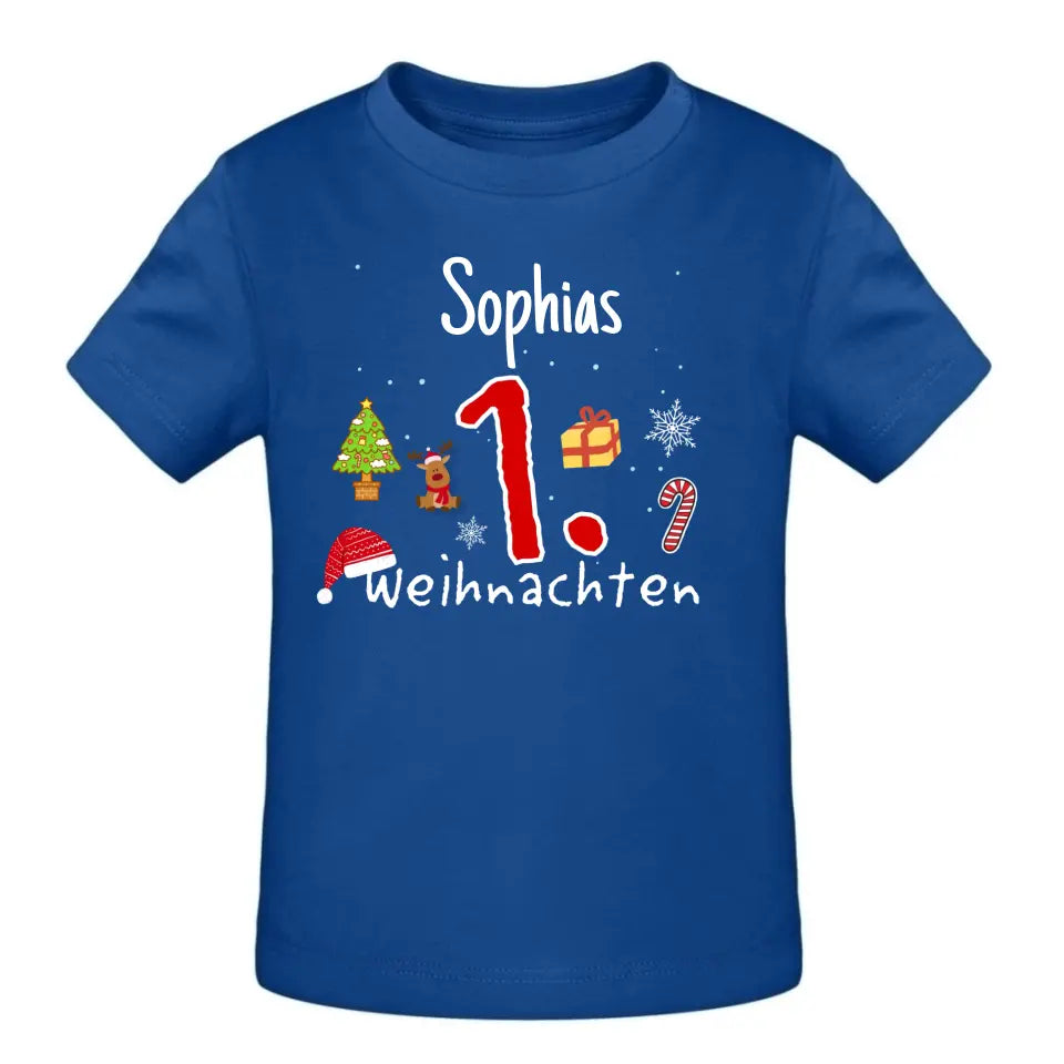 1. Weihnachten - T-Shirt ab 0 Monate