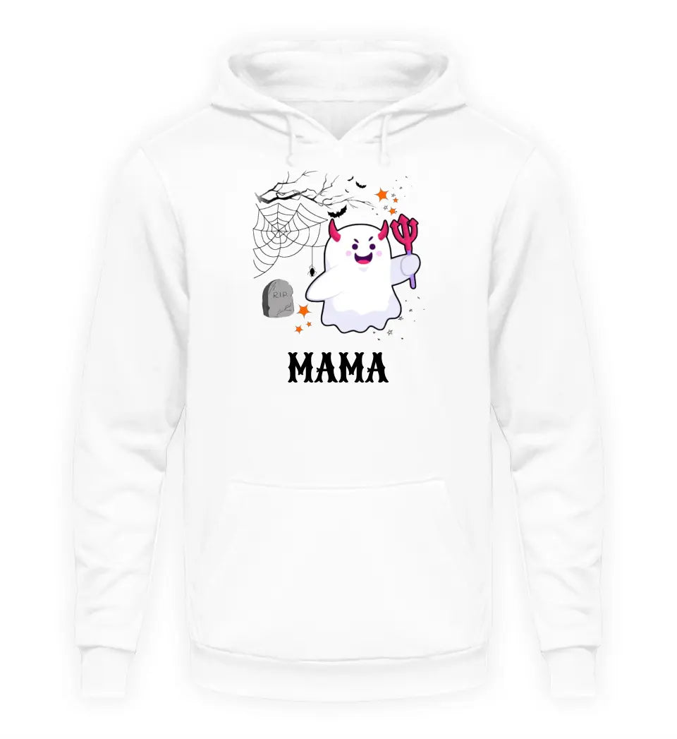 Geist mit Name - Damen Hoodie personalisierbar